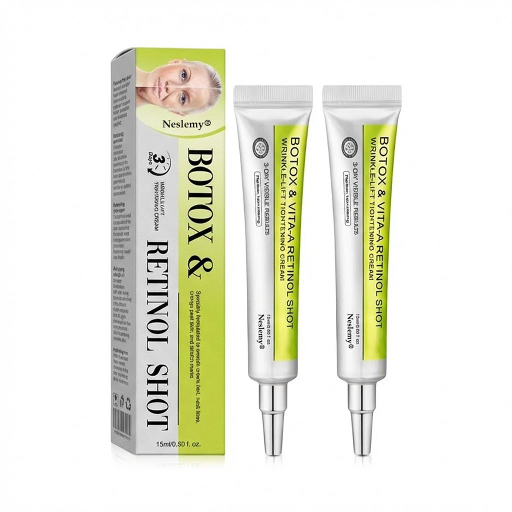 🌿👨⚕️Made and shipped from the USA 💫Neslemy® Botox & Vita-A Retinol Shot Wrinkle-Lift Tightening cream - Last Day Promotion 70% OFF