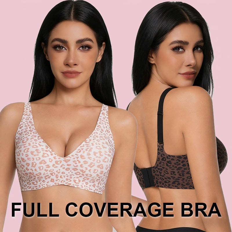 Women’s Wireless Deep V Seamless Push-Up Bralette — Ultra-Comfortable T-Shirt Bra | Final Week Christmas Sale + Free Gift with Every Order