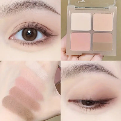 Palette de 5 fards à paupières à faible saturation