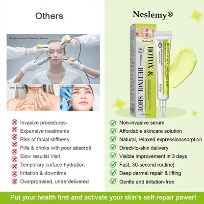 🌿👨‍⚕️Made and shipped from the USA 💫Neslemy® Botox & Vita-A Retinol Shot Wrinkle-Lift Tightening cream - Last Day Promotion 70% OFF