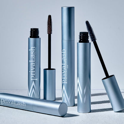 PrivaLash Mascara for Older Women – Volumizing, Incredible Length in 2 Coats – Long-Stay, Zero Clumps, Hypoallergenic