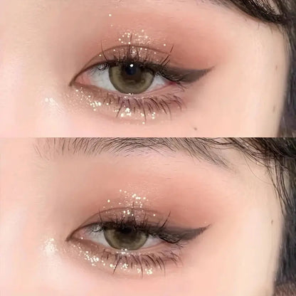 Palette de fards à paupières de 9 couleurs, maquillage léger aux tons de terre