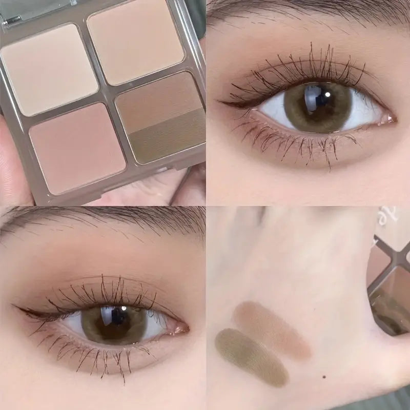 Palette de 5 fards à paupières à faible saturation