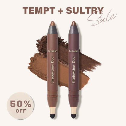 Final 3 Hours: Buy One, Get One FREE! 🔥Shadow Liner 2-in-1 Eyeliner & Eyeshadow