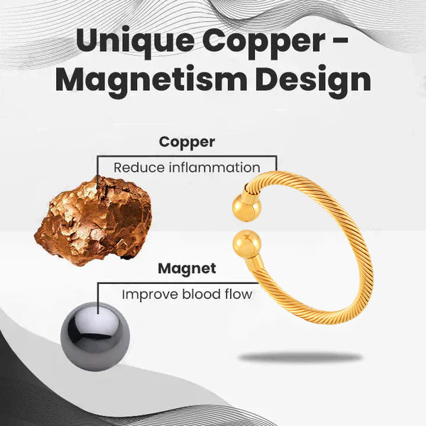 Histone™ Copper Mag Wellness Therapy Bracelet Plus