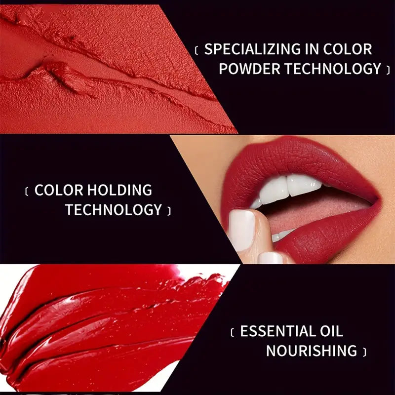 Blauer, nicht wischbarer, feuchtigkeitsspendender Lipgloss auf Wasserbasis 