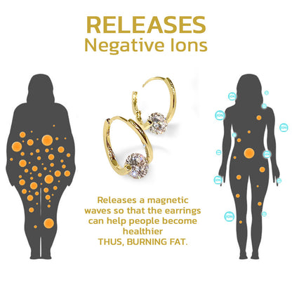 (🔥LAST DAY SALE-80% OFF) Lumivida™ Lymphvity MagneTherapy Germanium Earrings❤️‍🔥
