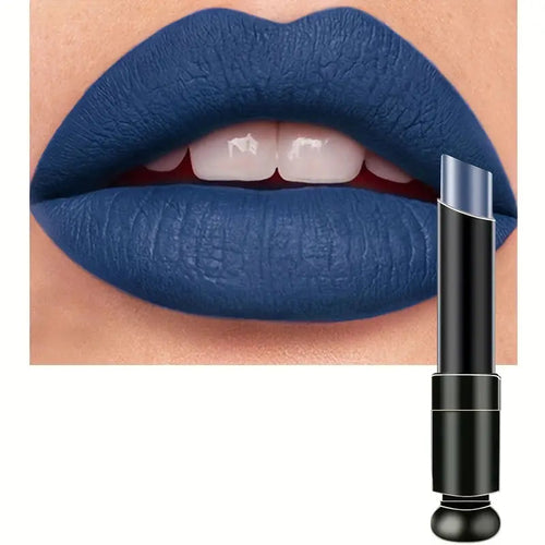 Blauer, nicht wischbarer, feuchtigkeitsspendender Lipgloss auf Wasserbasis 