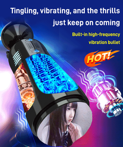 【Discreet Delivery】 Fully automatic, hands-free retractable relaxation cup